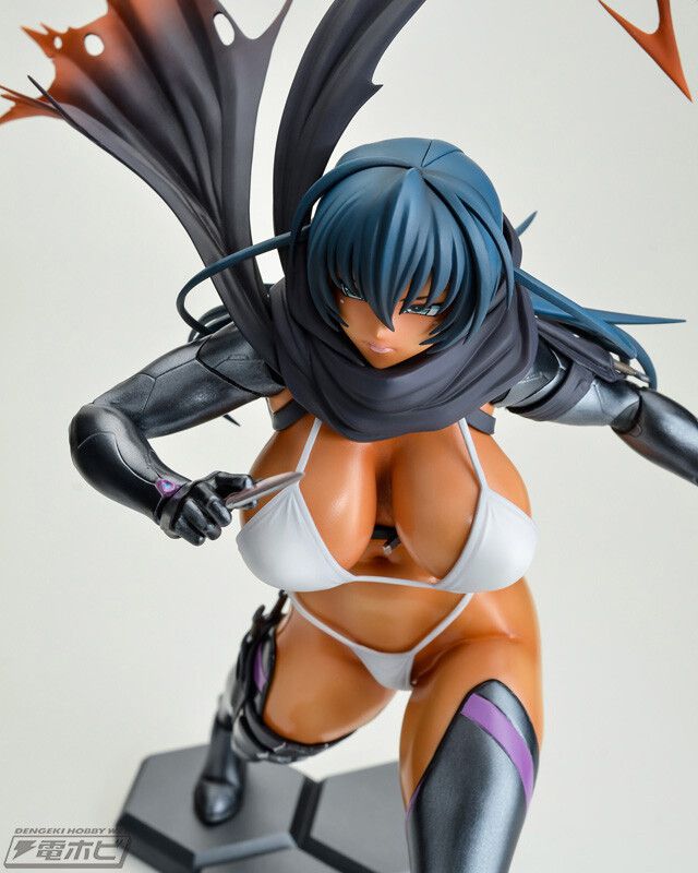 "Demon Shinobi RPG" Clone Asagi's erotic costume is taken off and an adult figure that can be seen in full! 31