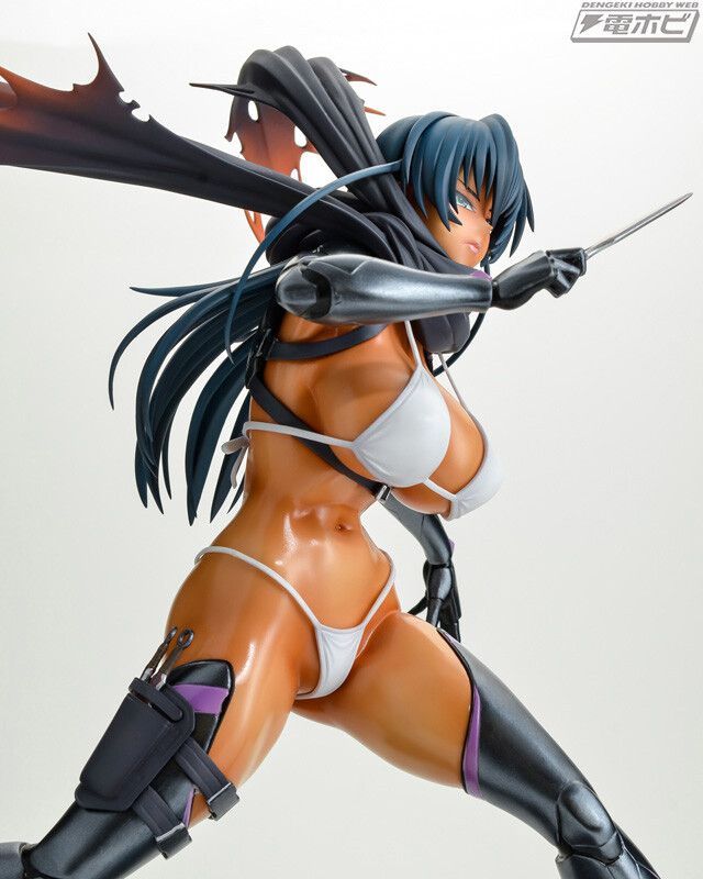 "Demon Shinobi RPG" Clone Asagi's erotic costume is taken off and an adult figure that can be seen in full! 32
