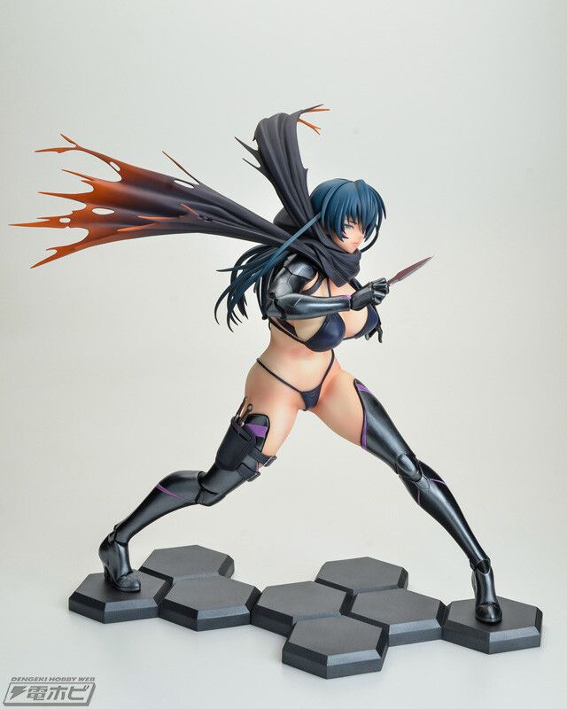 "Demon Shinobi RPG" Clone Asagi's erotic costume is taken off and an adult figure that can be seen in full! 4