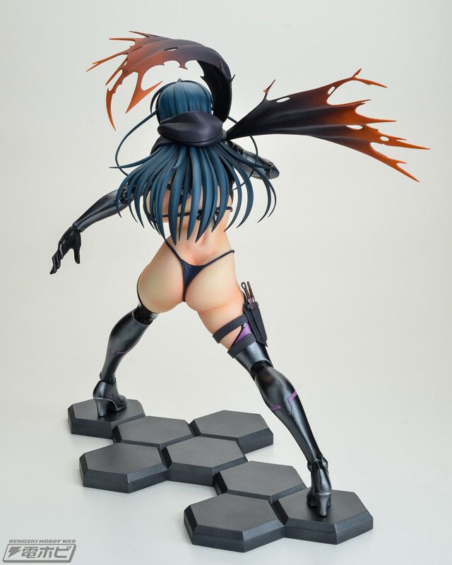 "Demon Shinobi RPG" Clone Asagi's erotic costume is taken off and an adult figure that can be seen in full! 6