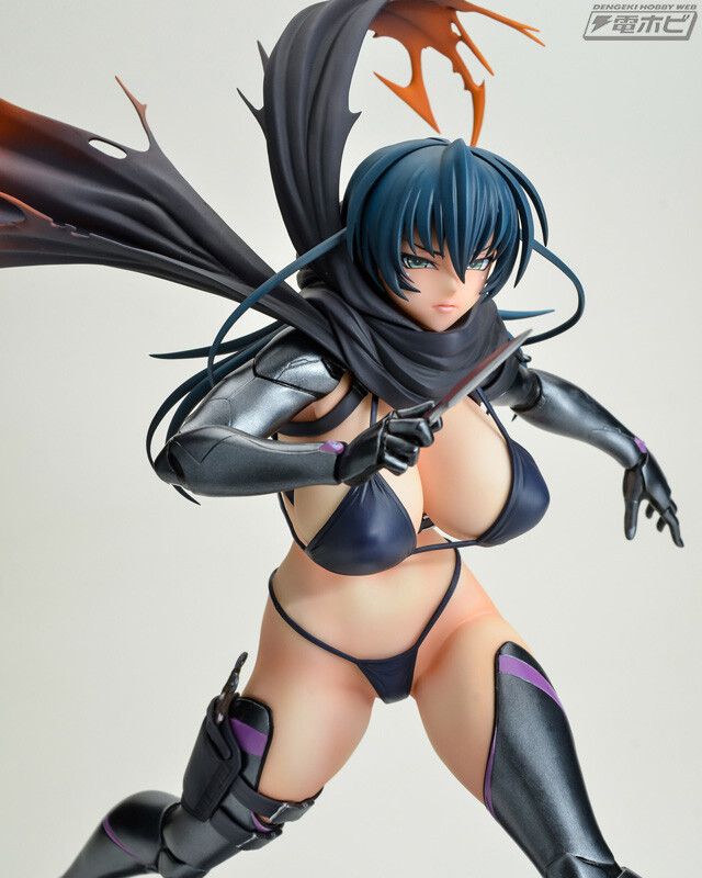 "Demon Shinobi RPG" Clone Asagi's erotic costume is taken off and an adult figure that can be seen in full! 9