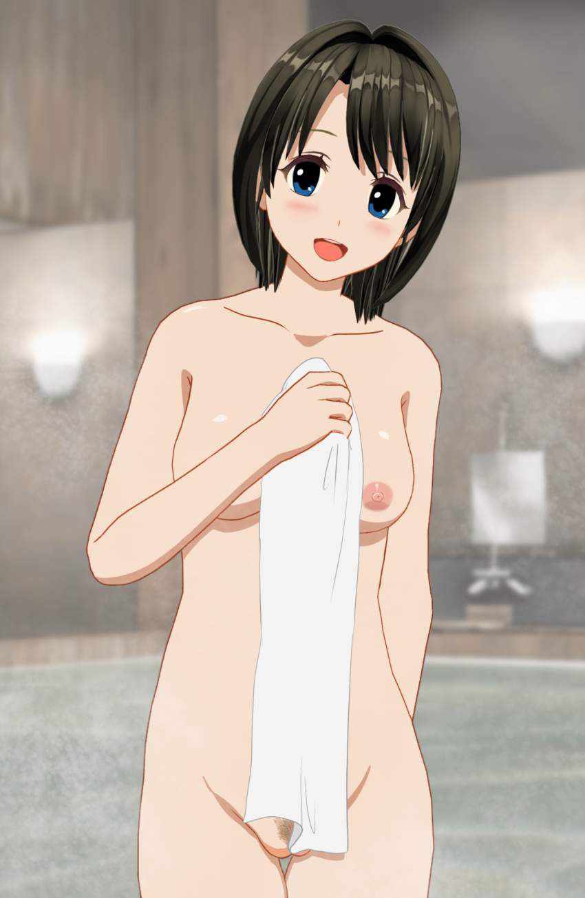 【I can see it】 Secondary erotic image that is hidden with a towel but is not hidden 9