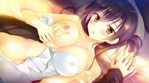 【Erotic Anime Summary】 A girl who feels good by being grabbed and rubbed by an eagle with big breasts 【Secondary erotic】 17