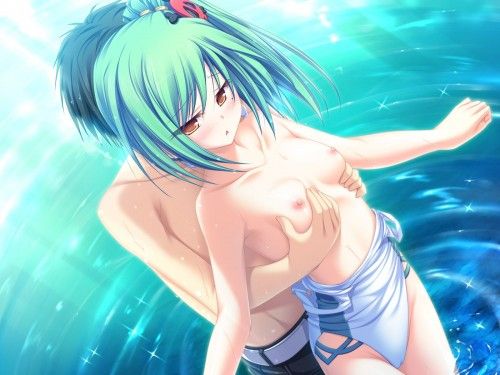 【Erotic Anime Summary】 A girl who feels good by being grabbed and rubbed by an eagle with big breasts 【Secondary erotic】 7