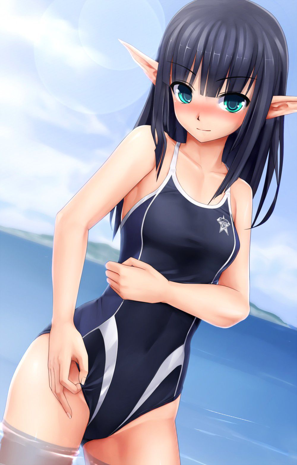 【Secondary】Image of a girl wearing a swimsuit 【Elo】 44