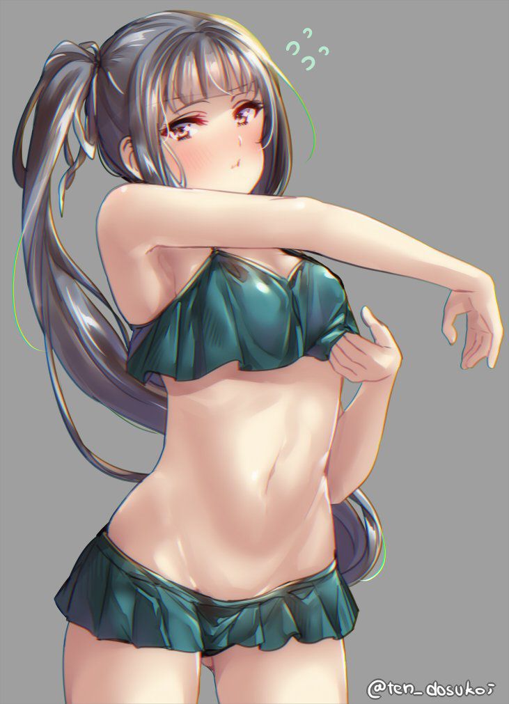 【Fleet Kokushon】 I will paste the erotic kawaii images of Kasumi together for free ☆ 2