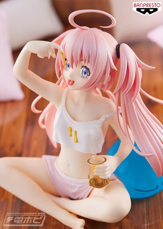 "When I reincarnated, it was a slime" Erotic prize figure that looks like it can be seen in Mirim's tight room clothes 4