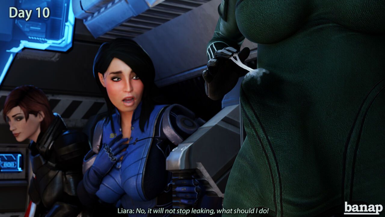 [Banap3D] Liara's No Nut November (Ongoing) 15