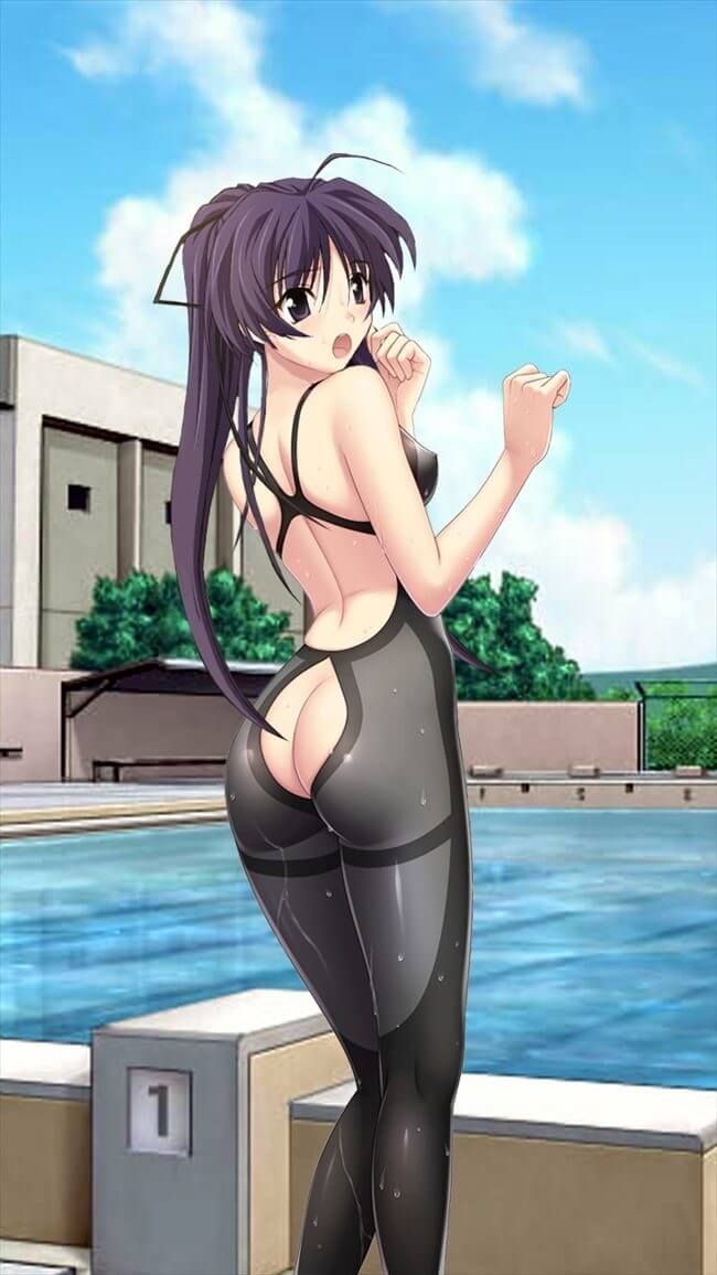 【Erotic Anime Summary】 Beautiful women and beautiful girls wearing erotic underwear that the valley of the buttocks can be seen completely [40 photos] 18