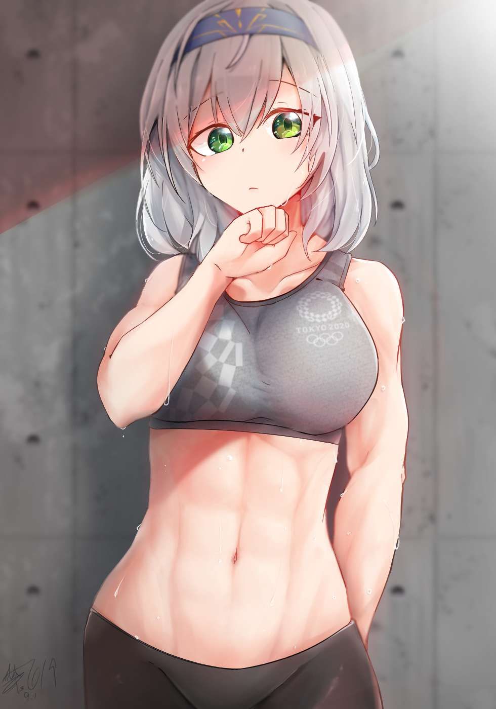 Cute two-dimensional images of sweat. 5