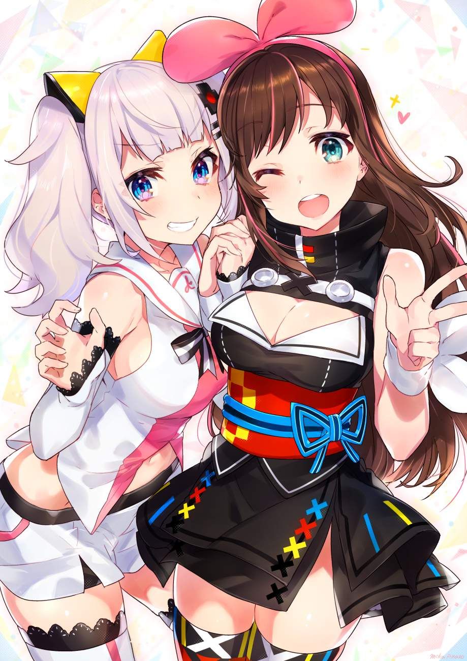 An image of Kizuna Ai that is so erotic is illegal! 17