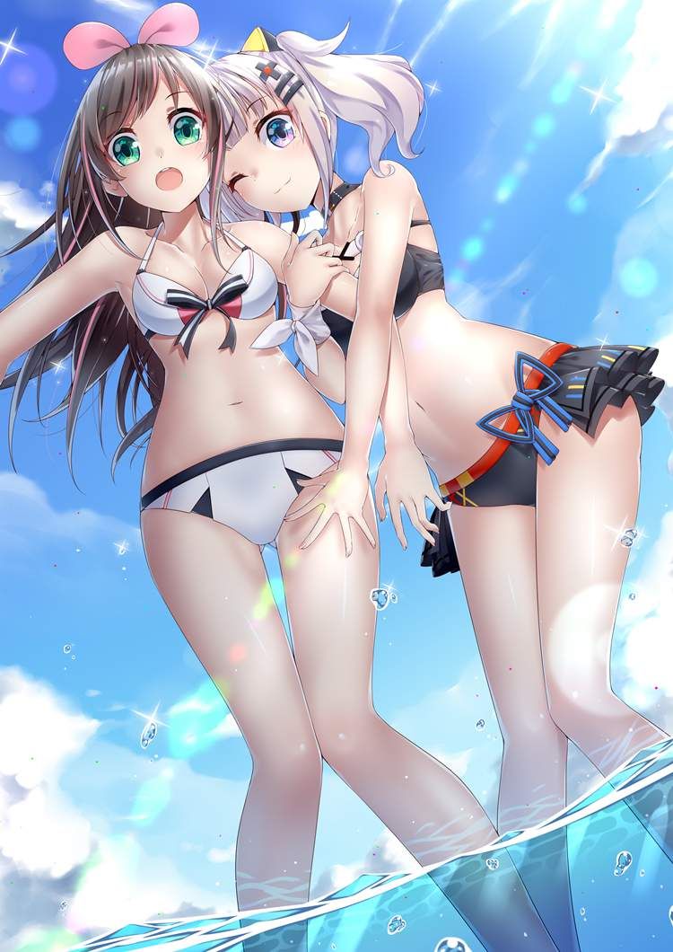 An image of Kizuna Ai that is so erotic is illegal! 3