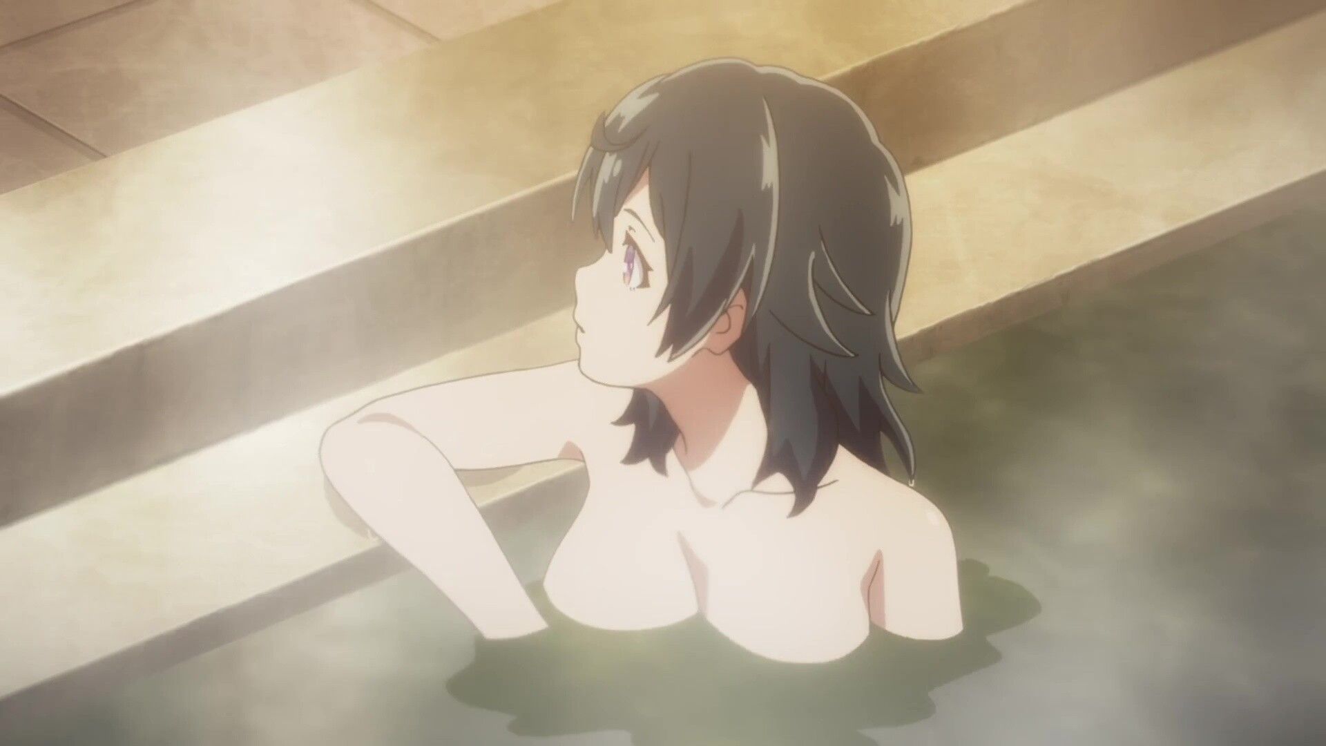 In episode 7 of the anime "The Way of Life of the Executed Girl (Virgin Road)", the erotic bathing scene of the girl and so on! 10