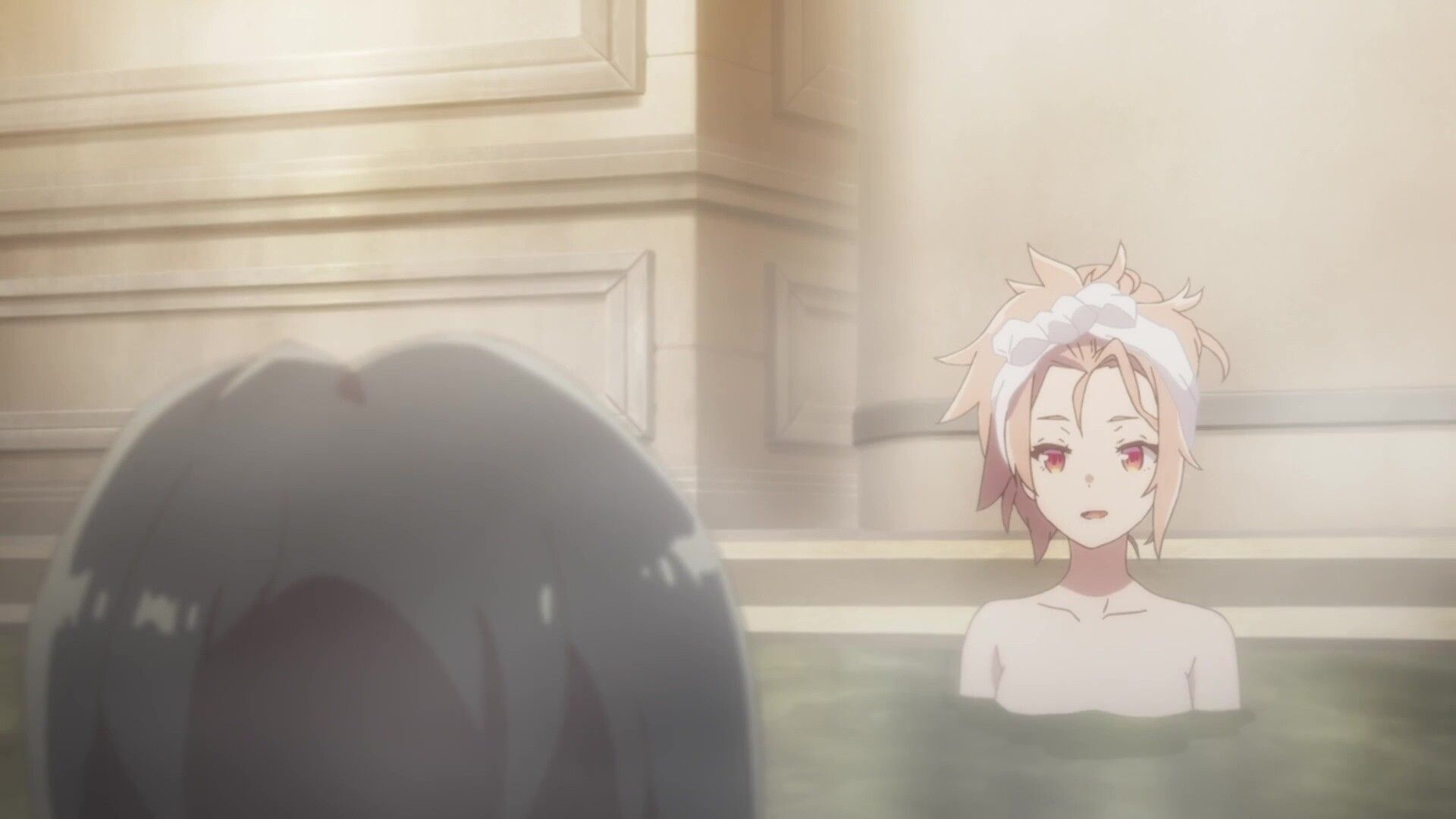 In episode 7 of the anime "The Way of Life of the Executed Girl (Virgin Road)", the erotic bathing scene of the girl and so on! 3