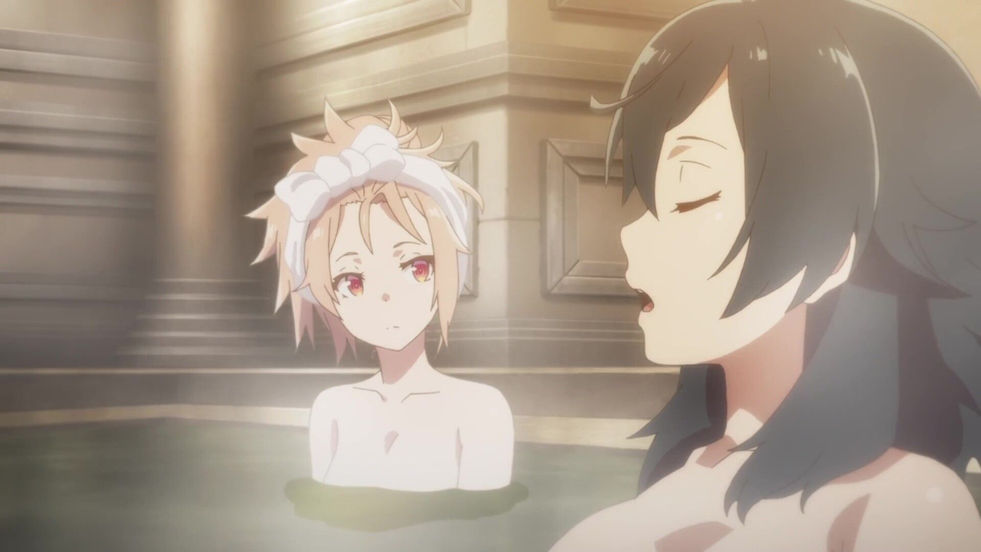 In episode 7 of the anime "The Way of Life of the Executed Girl (Virgin Road)", the erotic bathing scene of the girl and so on! 5