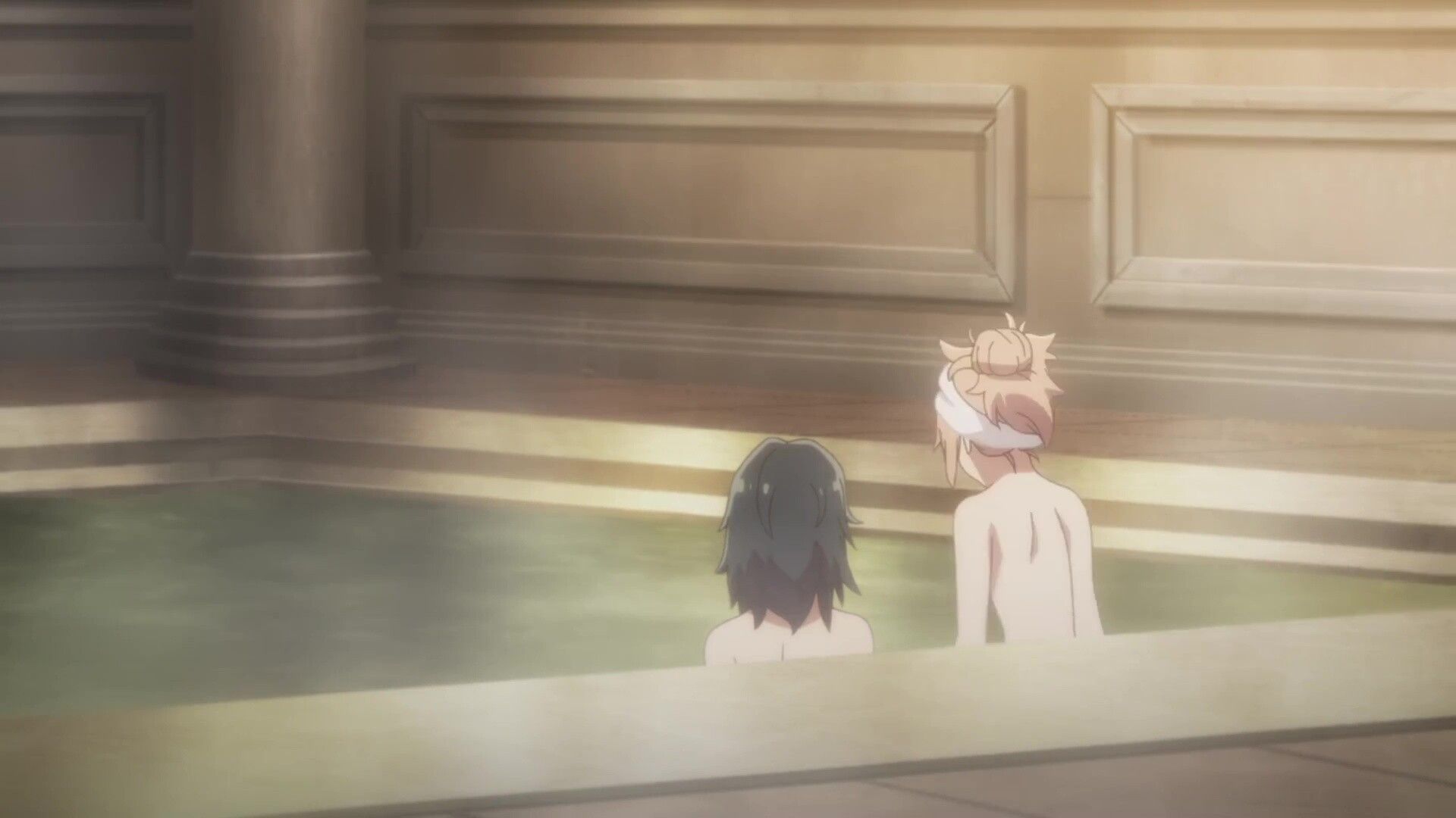 In episode 7 of the anime "The Way of Life of the Executed Girl (Virgin Road)", the erotic bathing scene of the girl and so on! 8