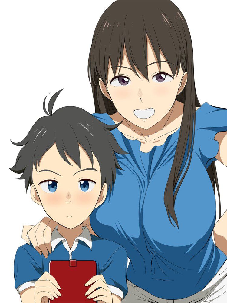 A big sister is squeezing a shota without a grown-up, and the one-shota two-dimensional erotic image is erotic 24