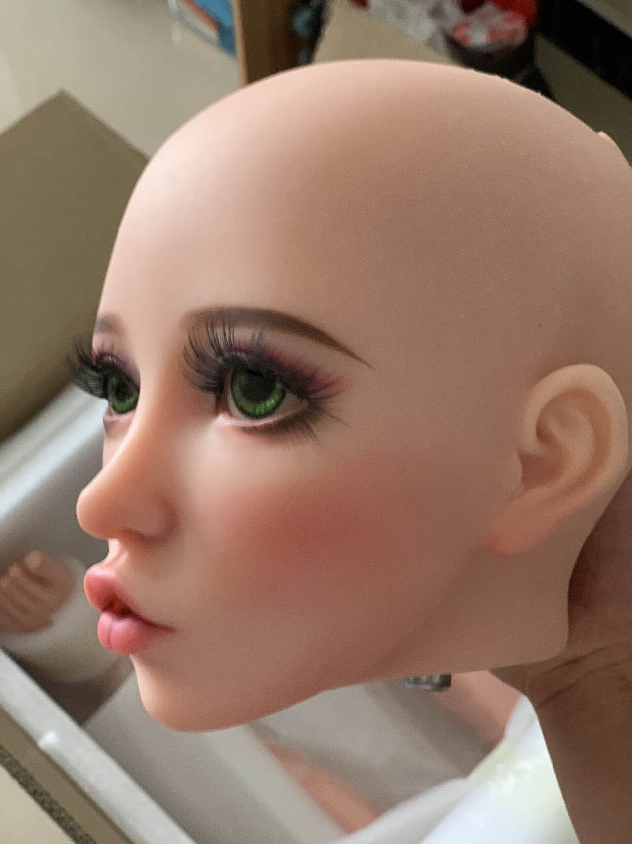 Duck face doll is out of the box, my exclusive doll ushered in before the May Day holiday of 2021. I'm so excited. by Qin Ling! 8