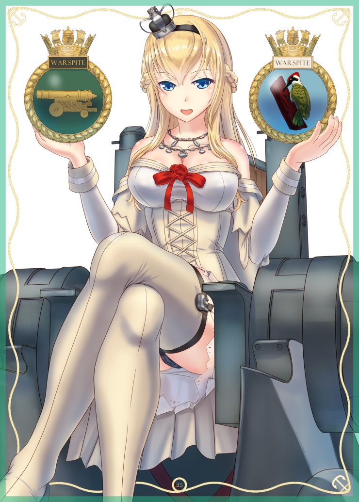 Erotic image that comes out just by imagining Warspite masturbating [Fleet Kokusho] 19