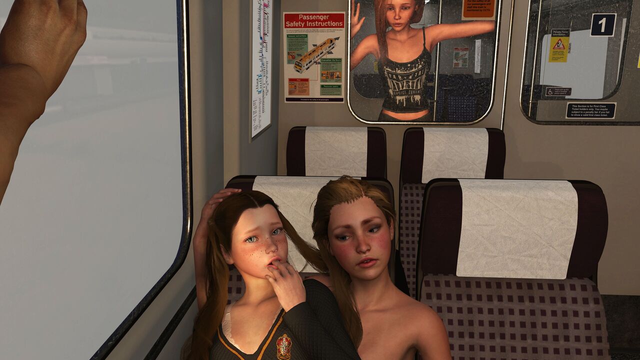 A Girl On A Train - CG 119