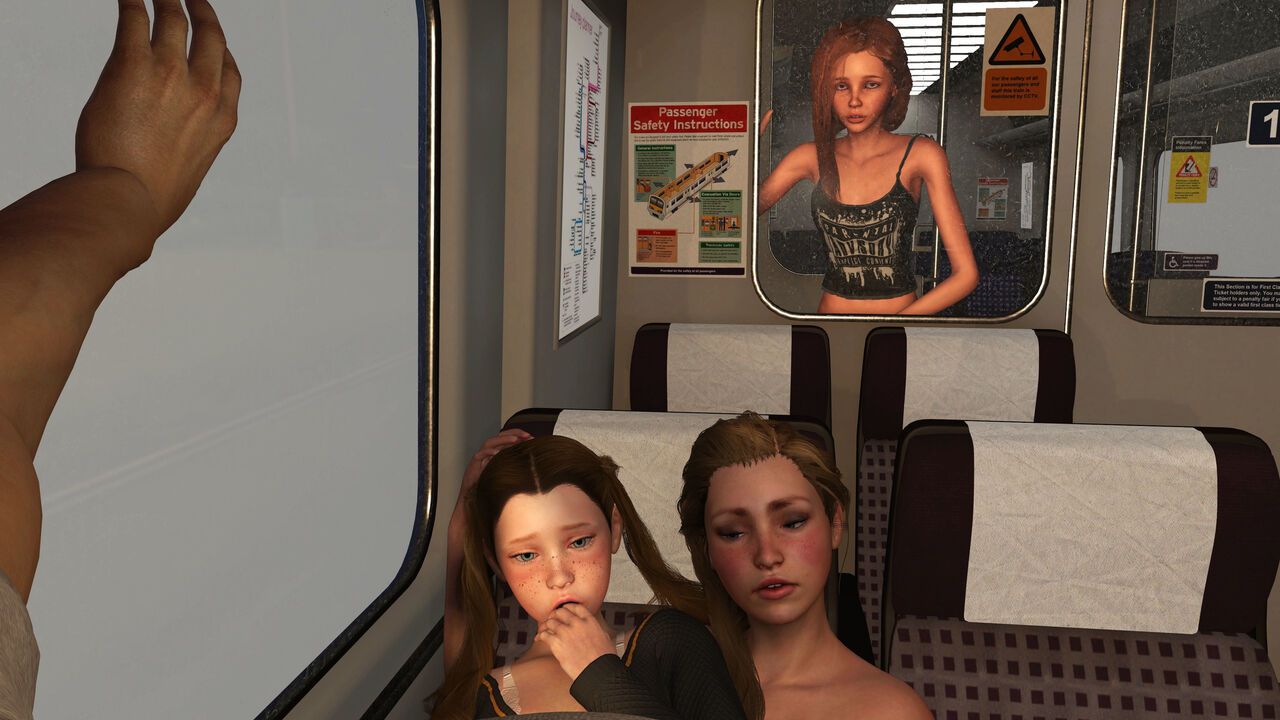 A Girl On A Train - CG 124