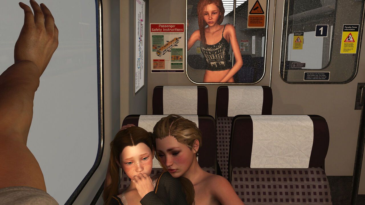 A Girl On A Train - CG 127