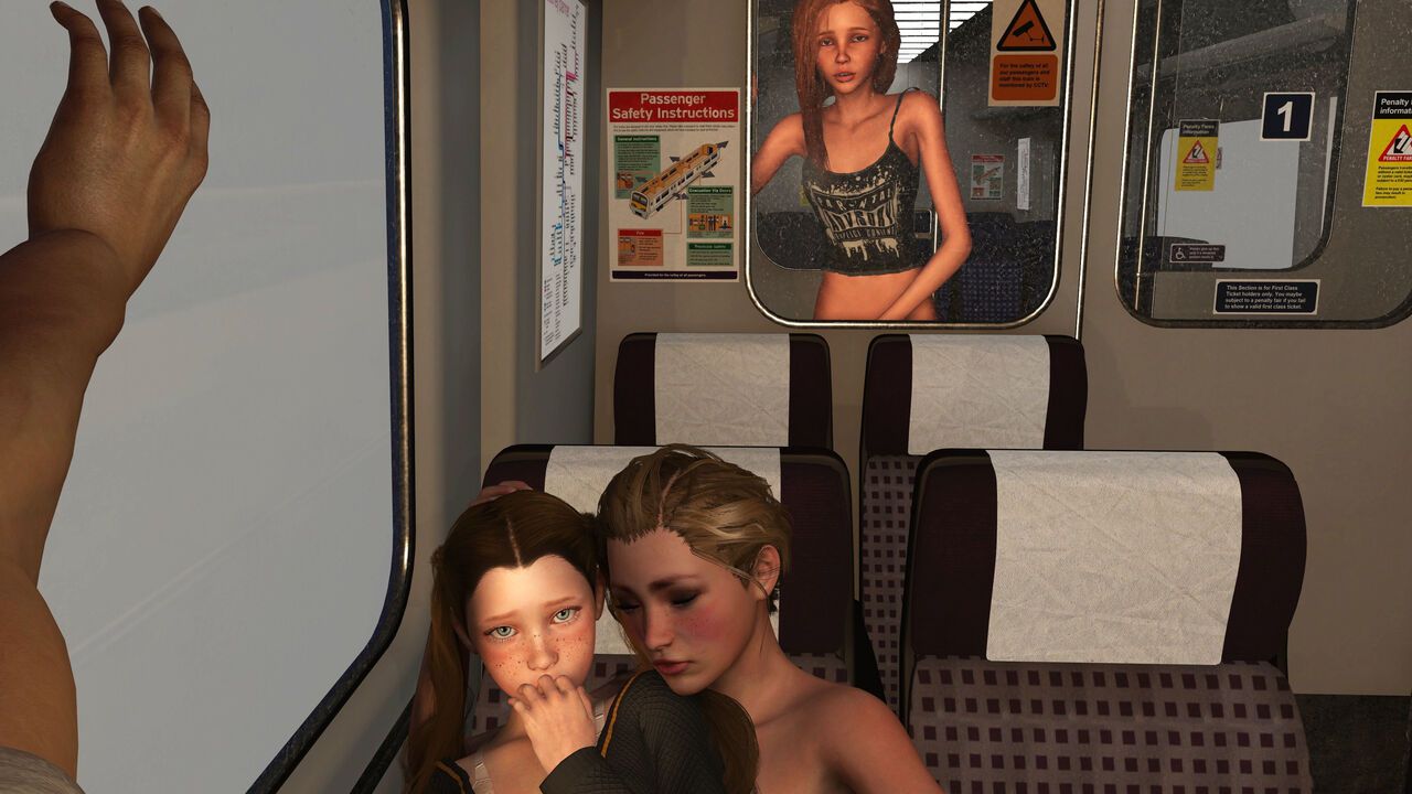 A Girl On A Train - CG 128