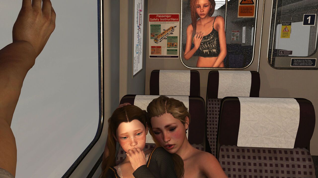 A Girl On A Train - CG 129