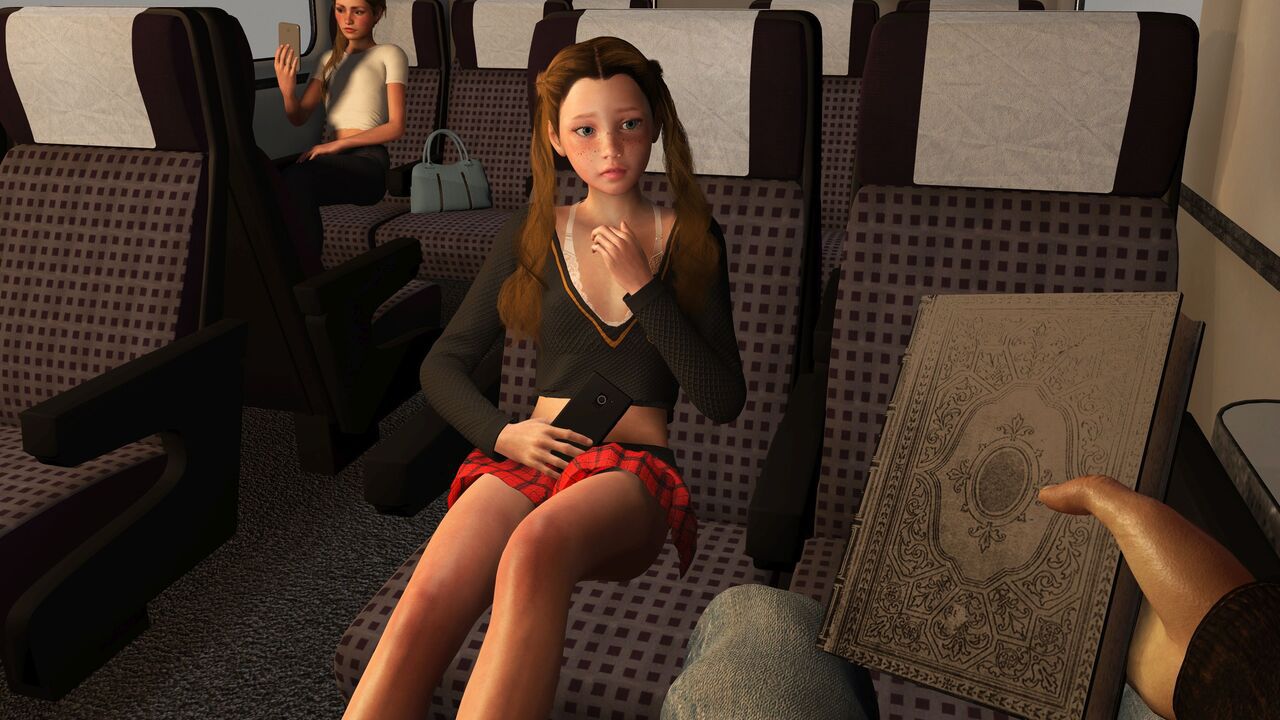 A Girl On A Train - CG 14