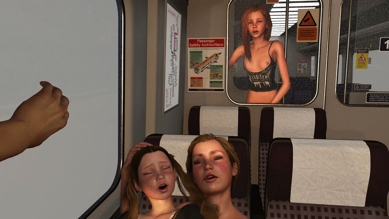 A Girl On A Train - CG 156