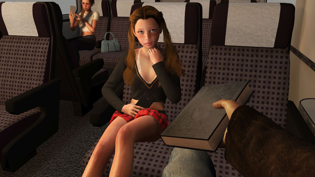 A Girl On A Train - CG 16