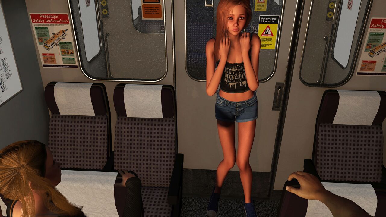 A Girl On A Train - CG 175