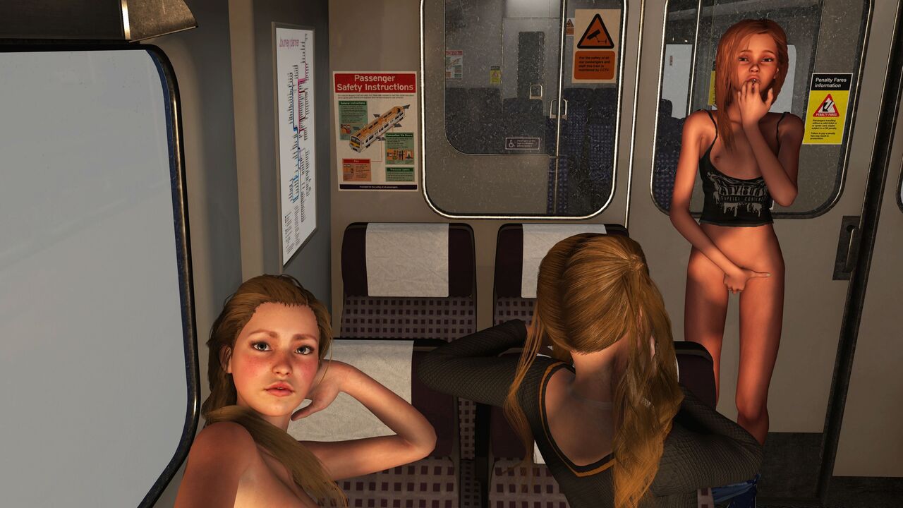 A Girl On A Train - CG 192