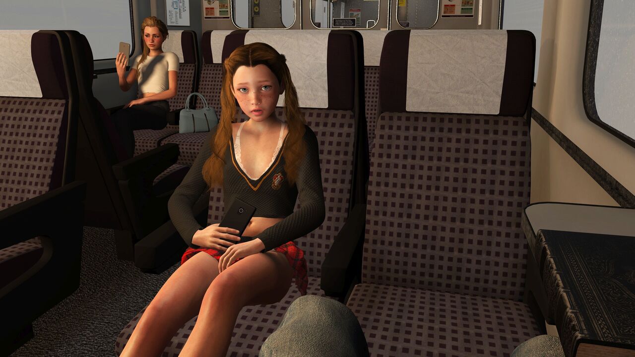 A Girl On A Train - CG 24