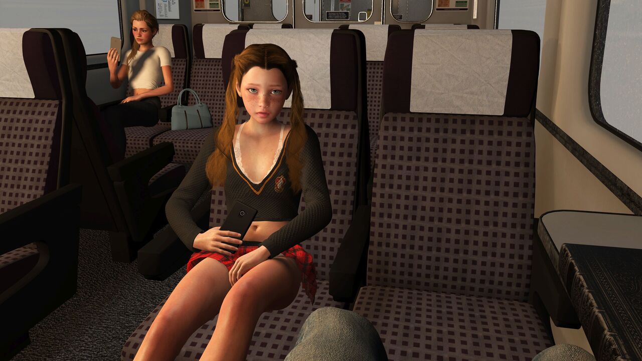 A Girl On A Train - CG 25