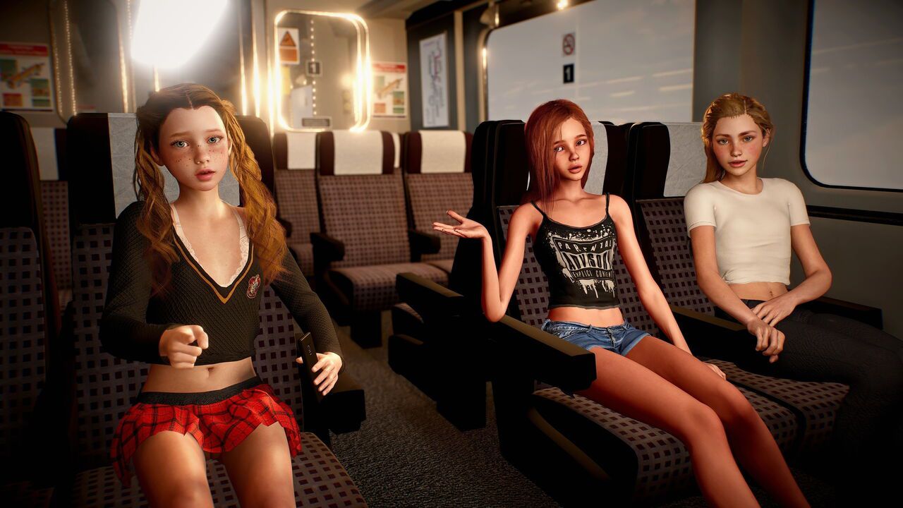 A Girl On A Train - CG 253