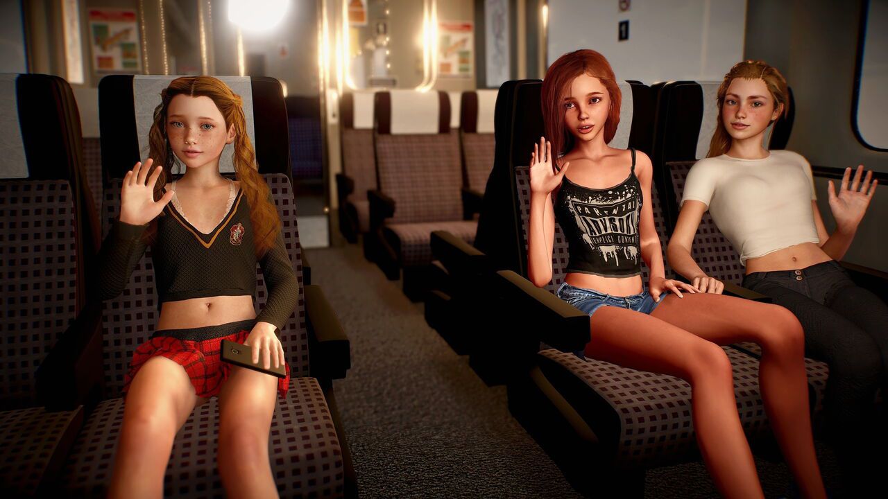 A Girl On A Train - CG 255