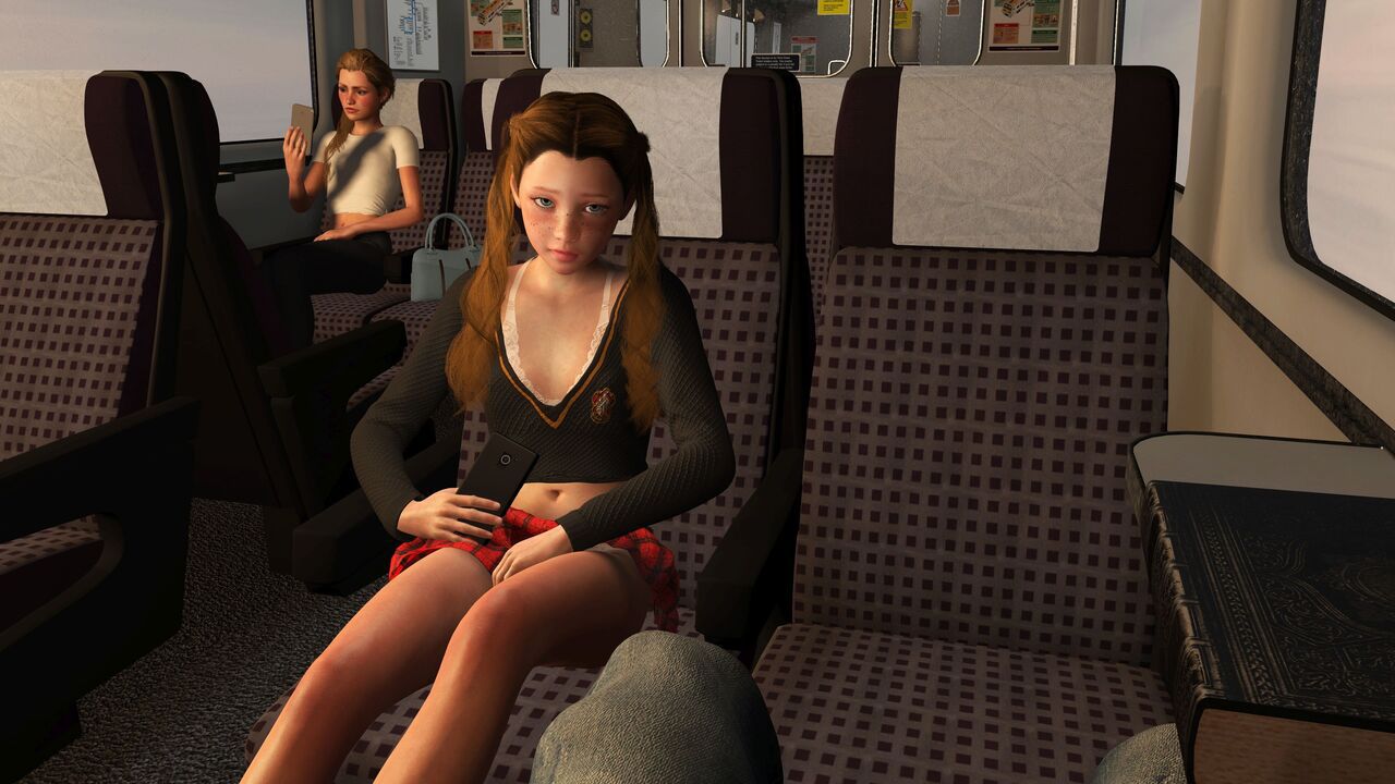 A Girl On A Train - CG 26