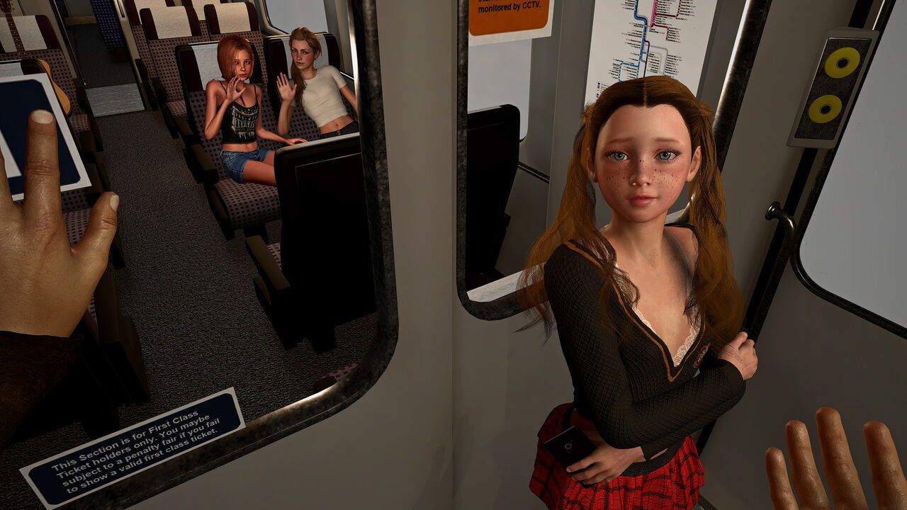 A Girl On A Train - CG 266