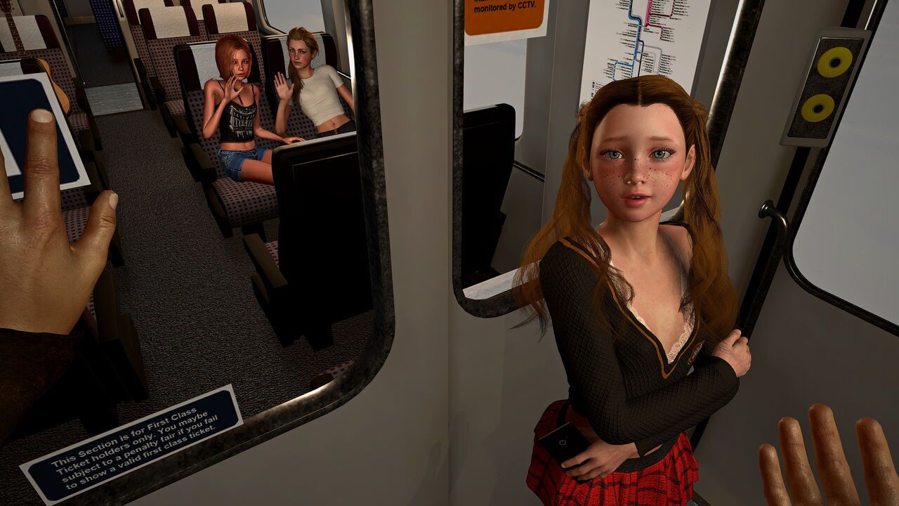 A Girl On A Train - CG 267