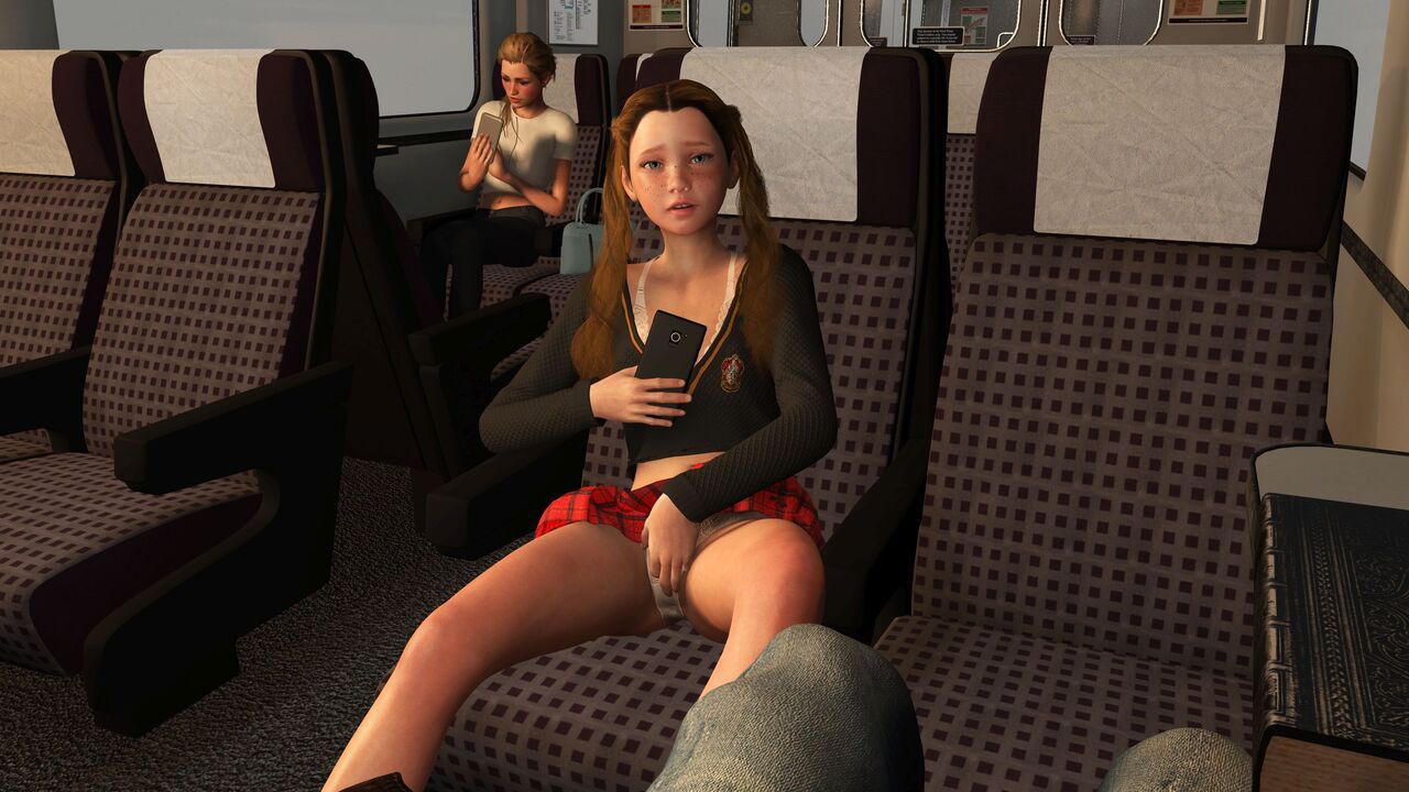 A Girl On A Train - CG 34