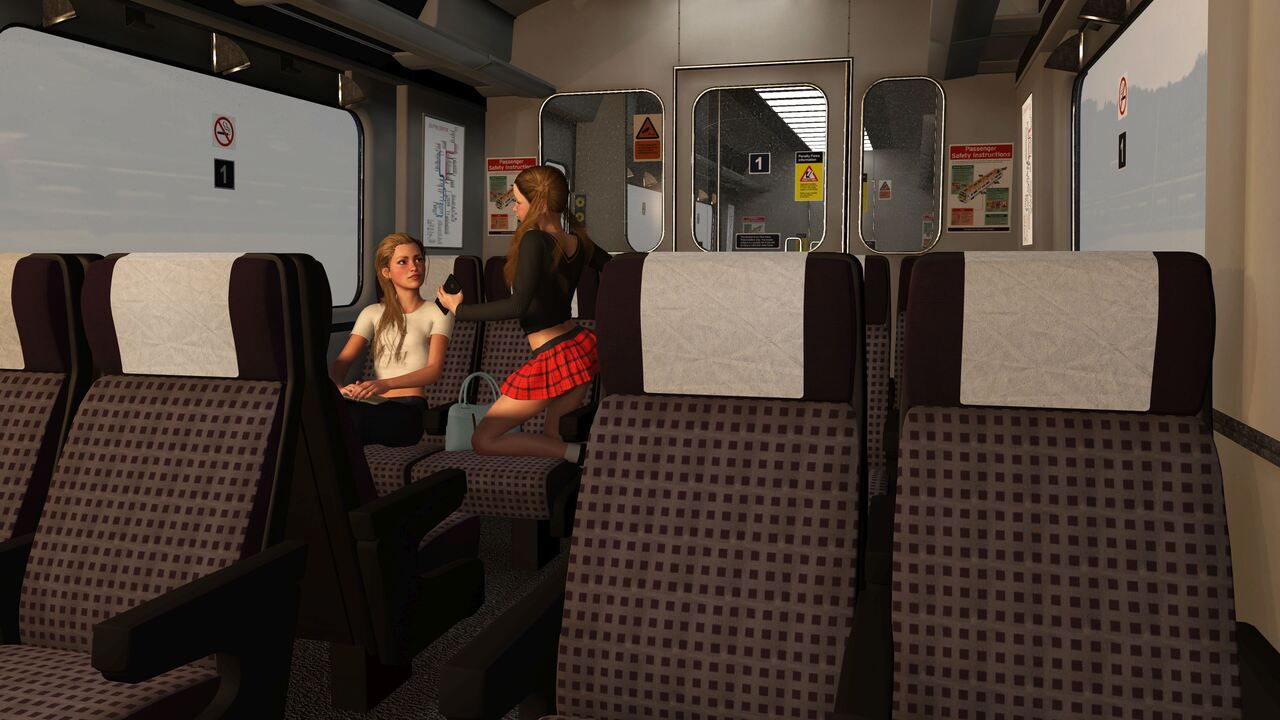 A Girl On A Train - CG 43