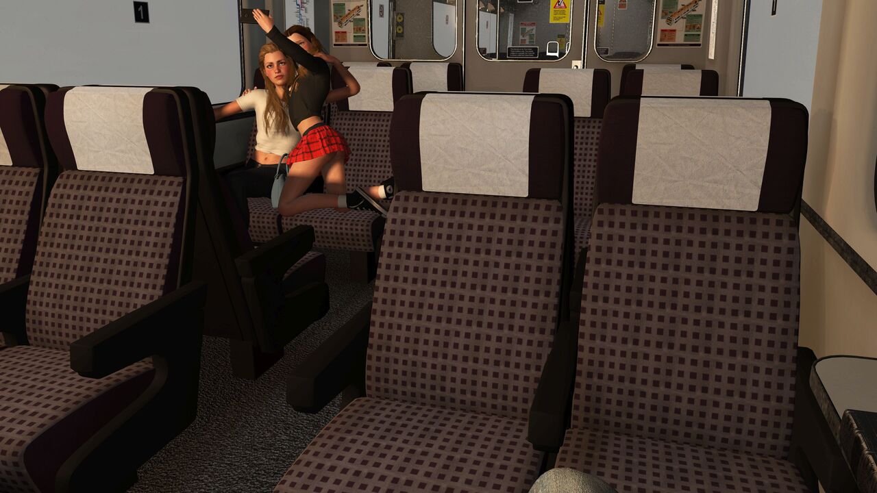 A Girl On A Train - CG 44