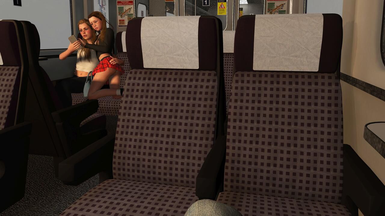 A Girl On A Train - CG 50