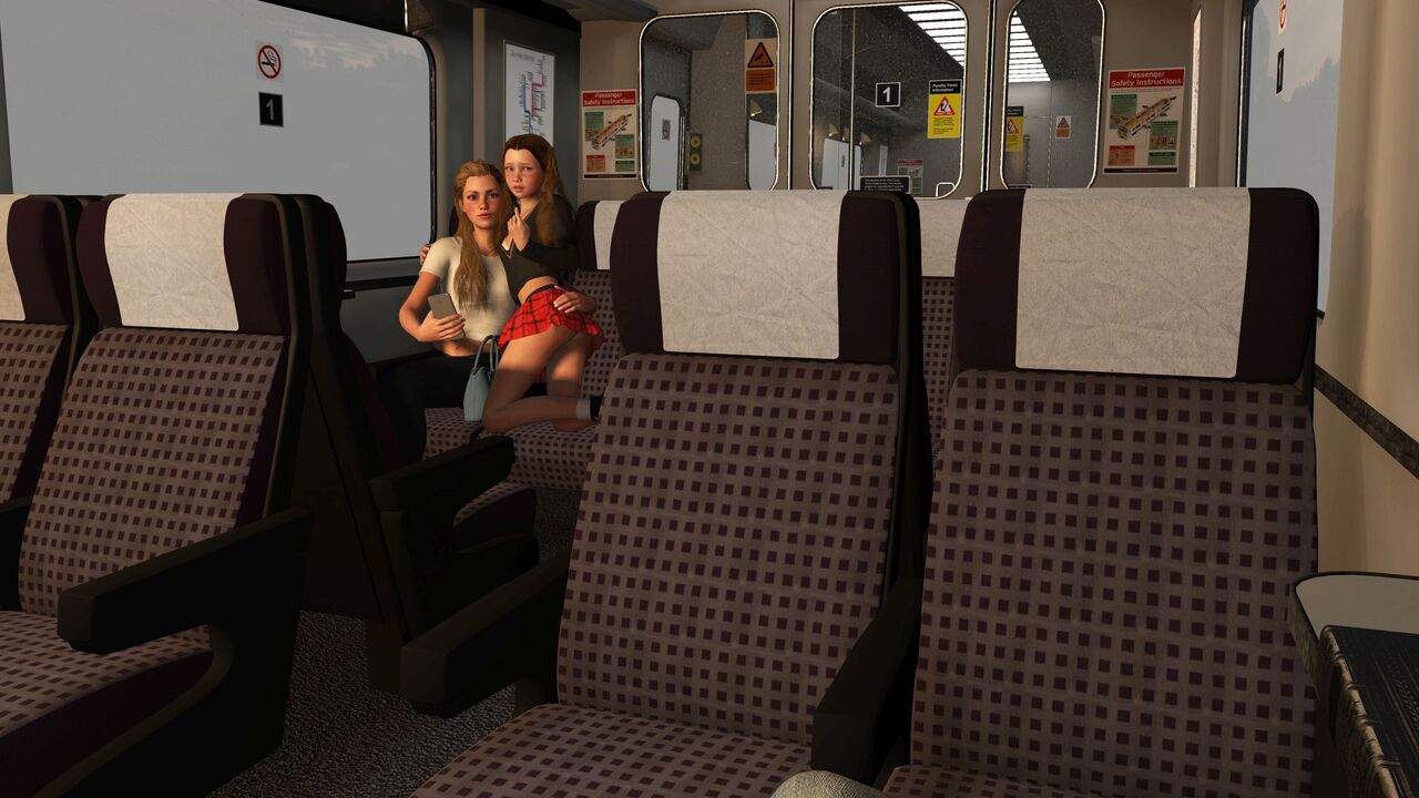 A Girl On A Train - CG 51