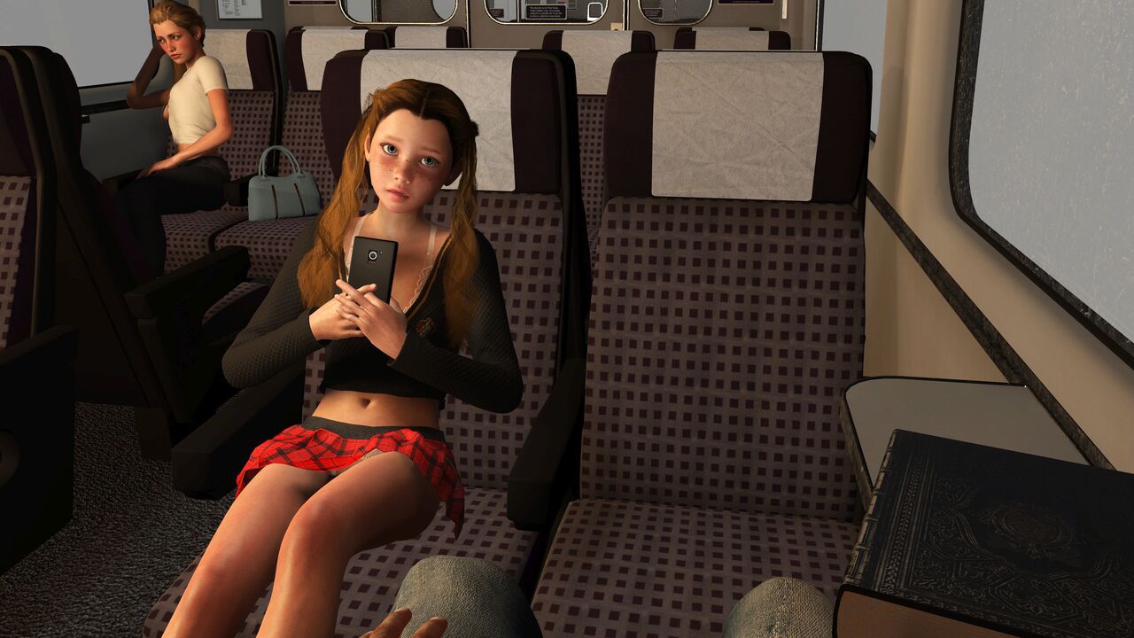 A Girl On A Train - CG 7