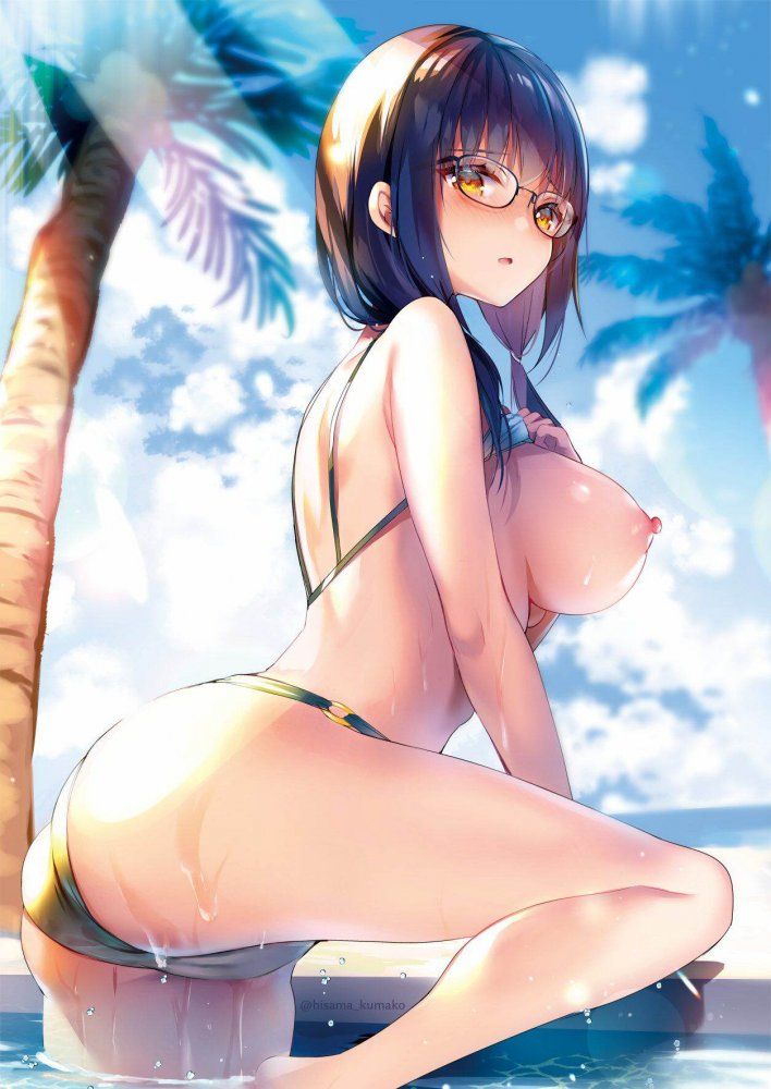 【Secondary】Glasses girl image [Erotic] 2