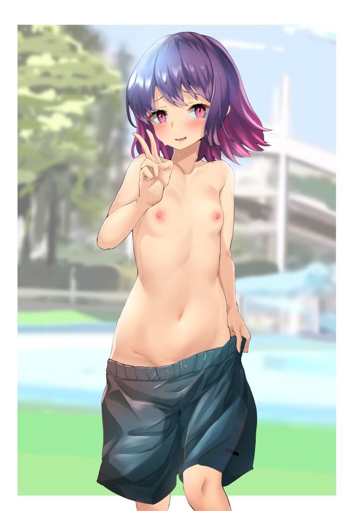 [Fiercely selected 127 sheets] cute Loli beautiful girl is a small full view and secondary image in a man swimsuit challenge 3