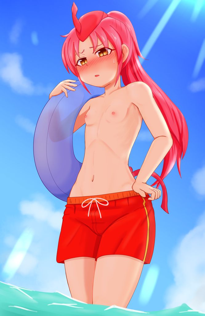 [Fiercely selected 127 sheets] cute Loli beautiful girl is a small full view and secondary image in a man swimsuit challenge 83