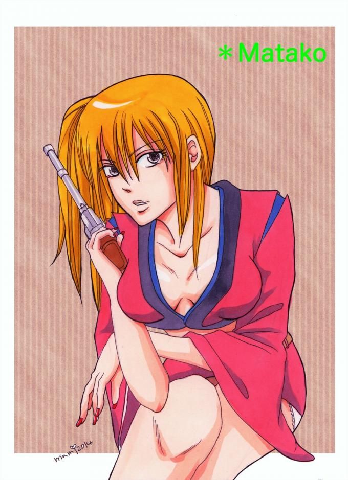 The secondary erotic image collection that comes out in the sexy of Kurushima reiko [Gintama] 16